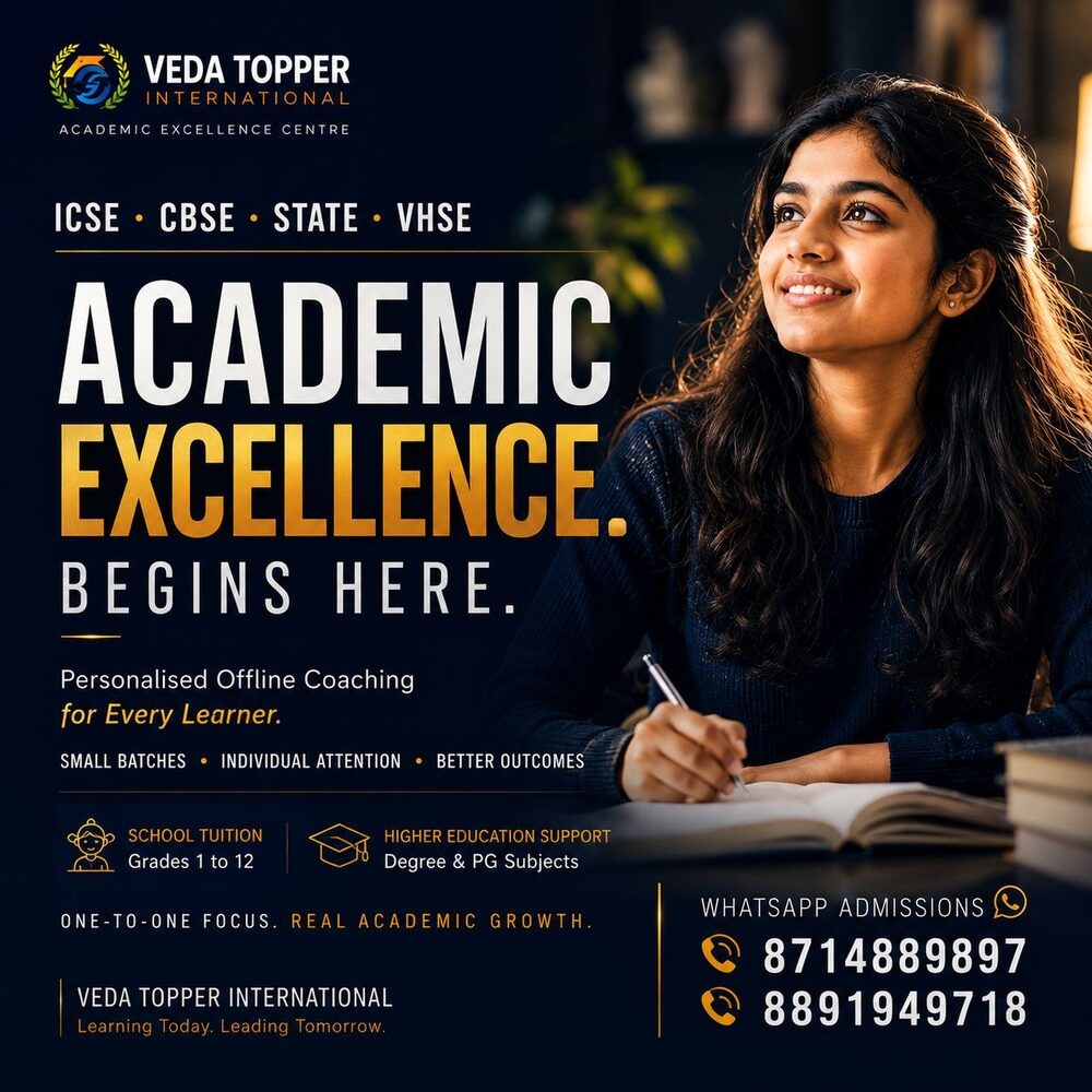 Veda Topper International — One Campus, Every Stage