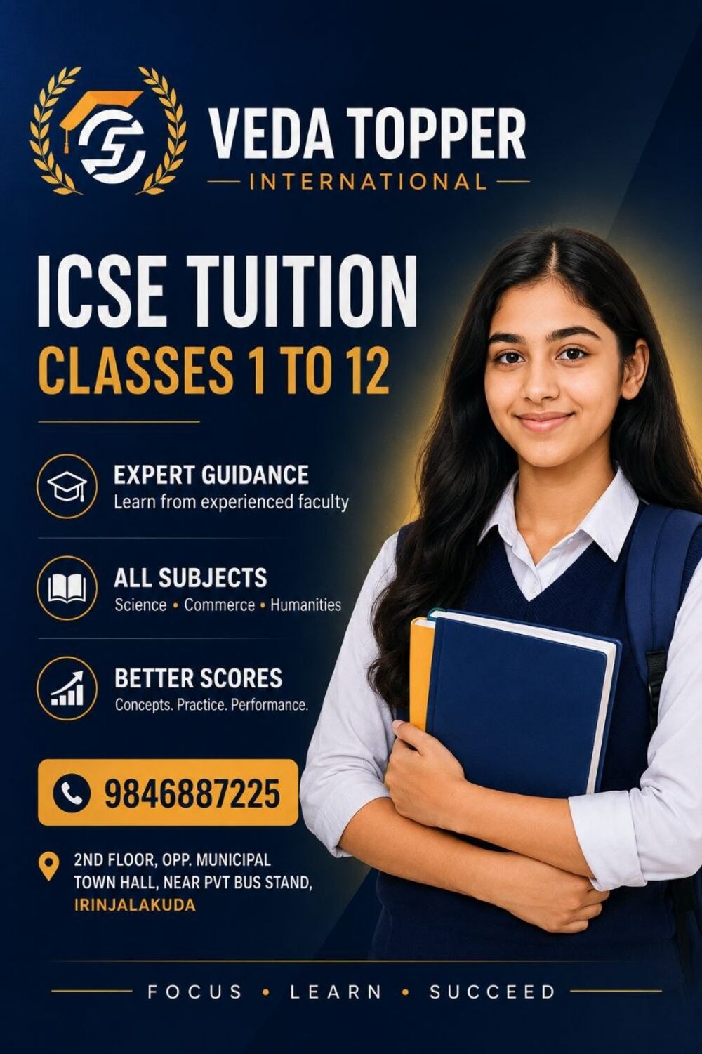 ICSE Tuition, Classes 1 to 12