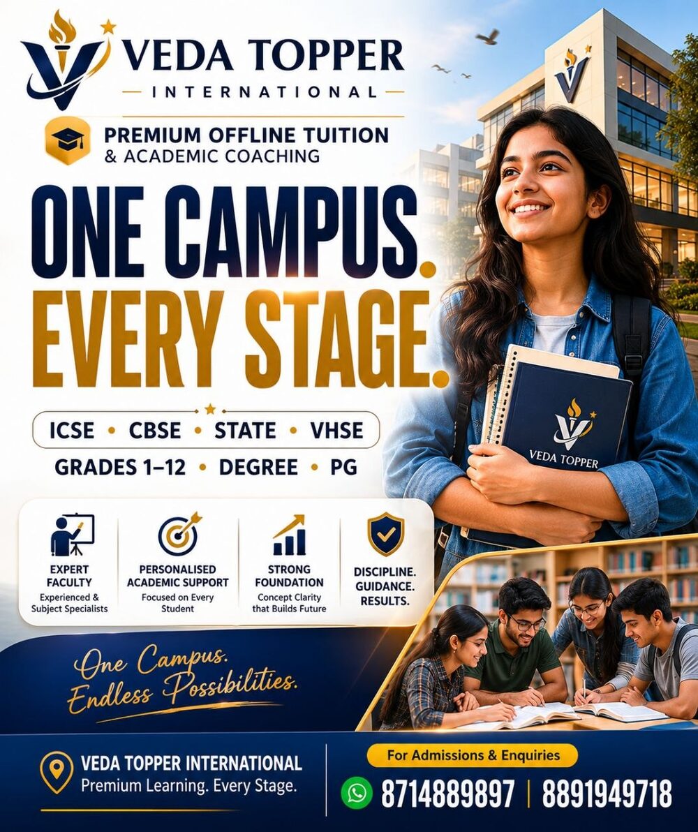 One Campus. Every Stage. — Premium offline tuition and academic coaching
